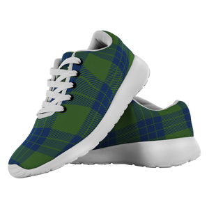 Tartan Sneakers - Montgomery Hunting Scotland | Unisex Tartan Running Shoes | Sneakers Men & Women Tartan Shoes