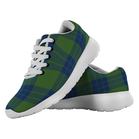 Image of Tartan Sneakers - Montgomery Hunting Scotland | Unisex Tartan Running Shoes | Sneakers Men & Women Tartan Shoes