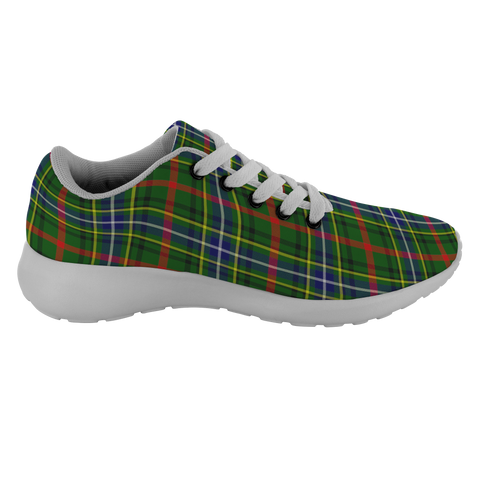 Image of ScottishShop Tartan Sneakers Bisset Pattern Scotland Running Shoes - shirtskishirt