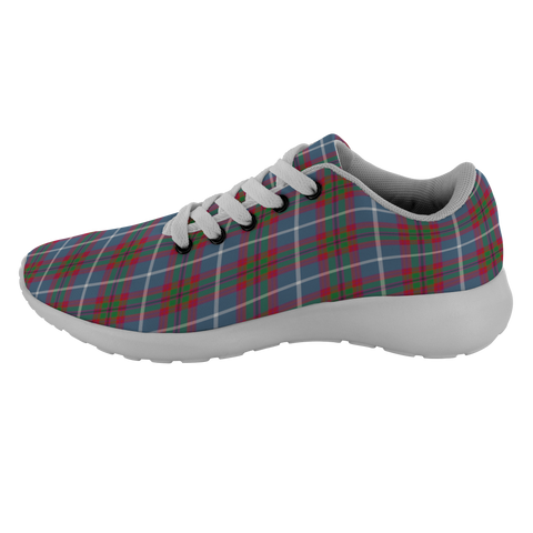 Image of ScottishShop Tartan Sneakers Dalmahoy Scotland Tartan Running Shoes - shirtskishirt