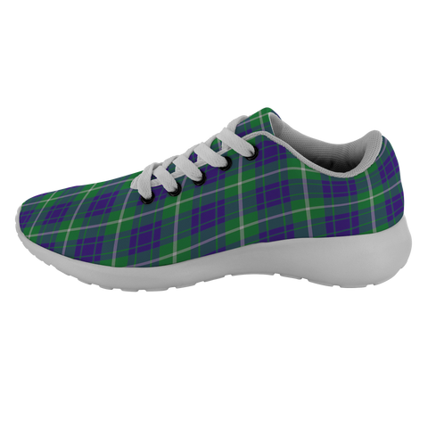 Image of Tartan Sneakers - Hamilton Hunting Scotland | Unisex Tartan Running Shoes | Sneakers Men & Women Tartan Shoes