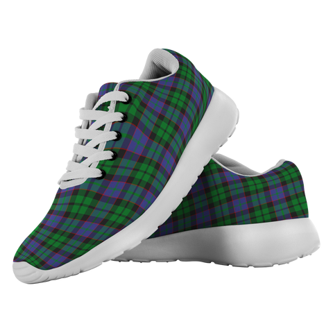 Image of ScottishShop Tartan Sneakers Ferguson of Balquhidder Scotland Tartan Running Shoes - shirtskishirt