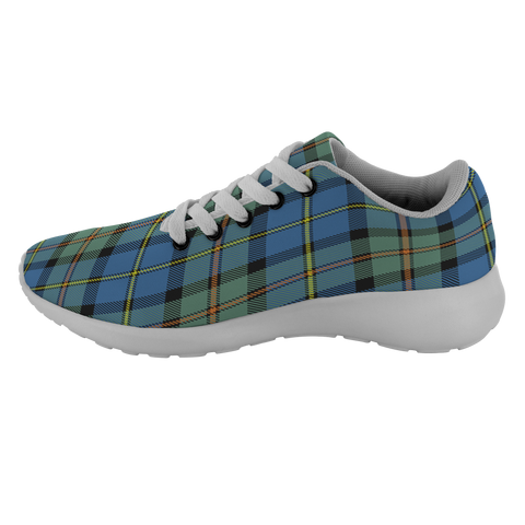 Image of Tartan Sneakers - MacLeod Of Harris Ancient Scotland | Unisex Tartan Running Shoes | Sneakers Men & Women Tartan Shoes