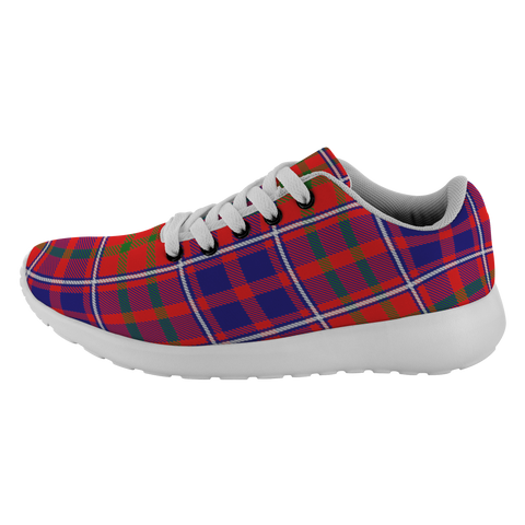 Image of ScottishShop Tartan Sneakers Cameron Of Lochiel Modern Scotland Tartan Running Shoes - shirtskishirt