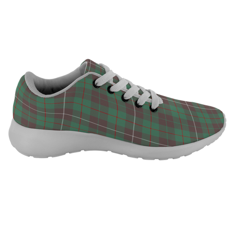 Image of Tartan Sneakers - MacKinnon Hunting Ancient Scotland | Unisex Tartan Running Shoes | Sneakers Men & Women Tartan Shoes