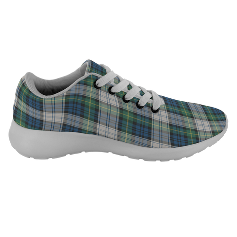 Image of Tartan Sneakers - Gordon Dress Ancient Scotland | Unisex Tartan Running Shoes | Sneakers Men & Women Tartan Shoes