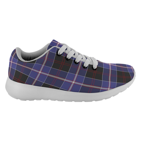 Image of ScottishShop Tartan Sneakers Dunlop Modern Scotland Tartan Running Shoes - shirtskishirt