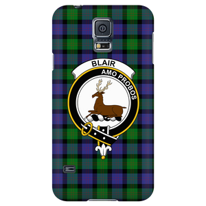 Blair Scottish Clan Tartan Phone Case - shirtskishirt