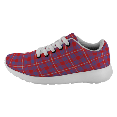 Image of Tartan Sneakers - Hamilton Scotland | Unisex Tartan Running Shoes | Sneakers Men & Women Tartan Shoes