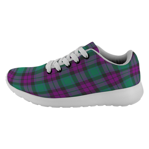 Image of Tartan Sneakers - MacArthur Milton Scotland | Unisex Tartan Running Shoes | Sneakers Men & Women Tartan Shoes