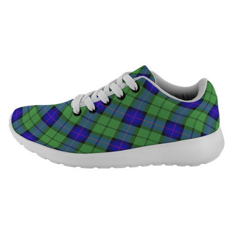 Image of ScottishShop Tartan Sneakers Armstrong Scotland Running Shoes - shirtskishirt