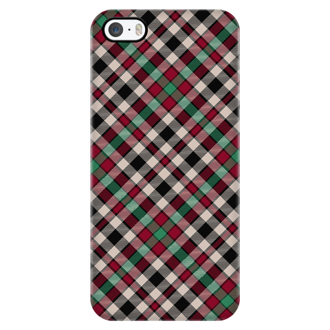 Image of Borthwick Ancient Scottish Plaid Tartan Phone Case - shirtskishirt