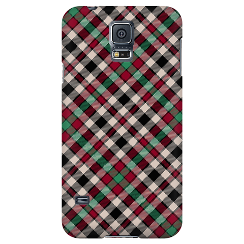 Image of Borthwick Ancient Scottish Plaid Tartan Phone Case - shirtskishirt