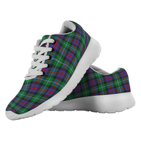 Image of ScottishShop Tartan Sneakers Calder Scotland Running Shoes - shirtskishirt