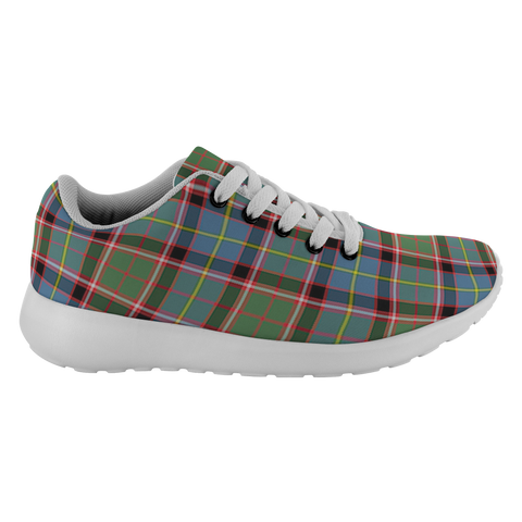 Image of Tartan Sneakers -  Glass Scotland | Unisex Tartan Running Shoes | Sneakers Men & Women Tartan Shoes