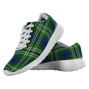 Tartan Sneakers - Tweedside Scotland -  Unisex Tartan Running Shoes -  Sneakers Men & Women Tartan Shoes