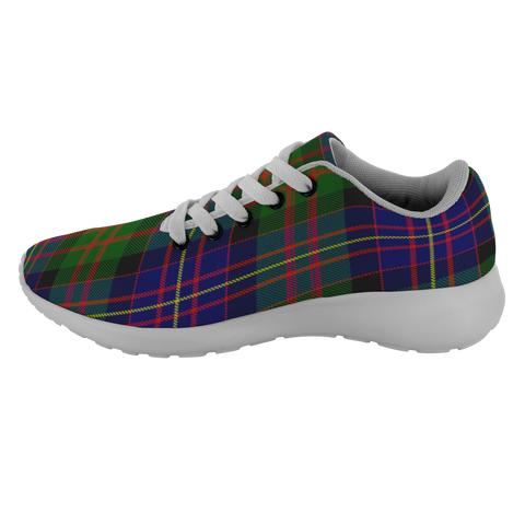 Image of ScottishShop Tartan Sneakers Chalmers Scotland Tartan Running Shoes - shirtskishirt