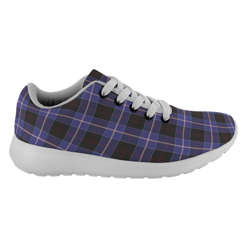 Image of ScottishShop Tartan Sneakers Dunlop Scotland Tartan Running Shoes - shirtskishirt