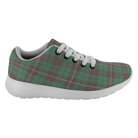 Image of Tartan Sneakers - MacKinnon Hunting Ancient Scotland | Unisex Tartan Running Shoes | Sneakers Men & Women Tartan Shoes