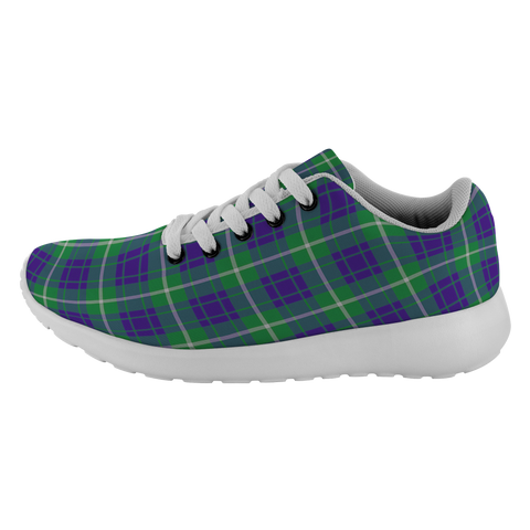 Image of Tartan Sneakers - Hamilton Hunting Scotland | Unisex Tartan Running Shoes | Sneakers Men & Women Tartan Shoes