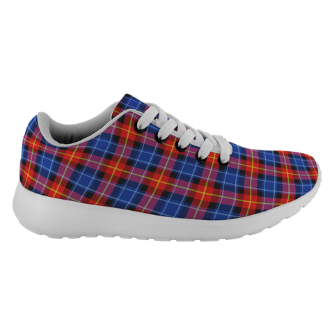 Image of ScottishShop Tartan Sneakers Anstruther Scotland Running Shoes - shirtskishirt