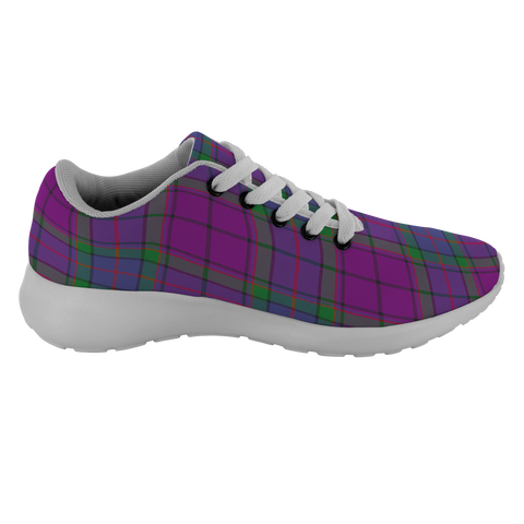 Image of Tartan Sneakers - Wardlaw Scotland | Unisex Tartan Running Shoes | Sneakers Men & Women Tartan Shoes