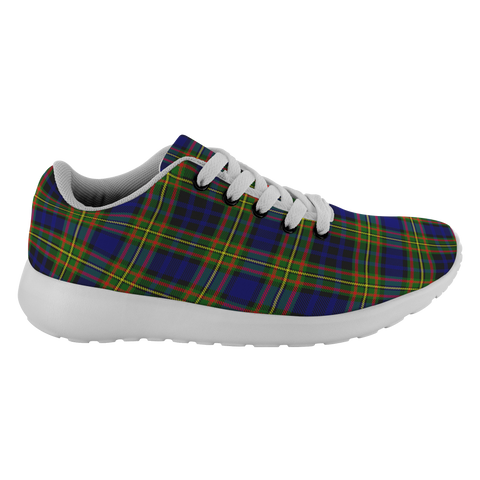 Image of ScottishShop Tartan Sneakers Clelland Scotland Tartan Running Shoes - shirtskishirt