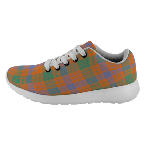 Image of Tartan Sneakers - Ross Ancient Scotland | Unisex Tartan Running Shoes | Sneakers Men & Women Tartan Shoes