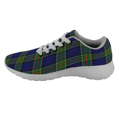 Image of ScottishShop Tartan Sneakers Colquhoun Modern Scotland Tartan Running Shoes - shirtskishirt