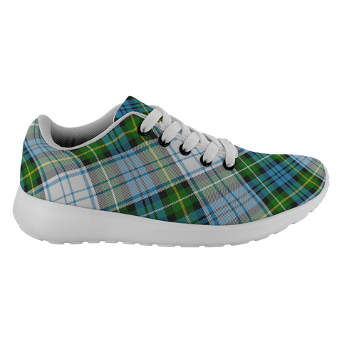 Image of ScottishShop Tartan Sneakers Campbell Dress Scotland Tartan Running Shoes - shirtskishirt