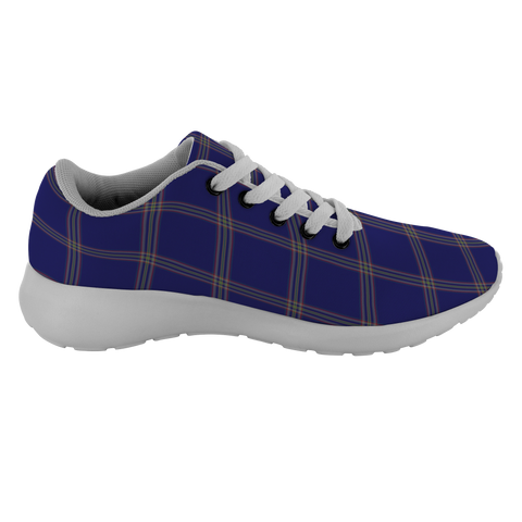 Image of ScottishShop Tartan Sneakers Crichton Scotland Tartan Running Shoes - shirtskishirt