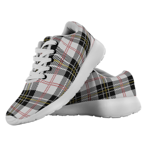 Tartan Sneakers - MacPherson Scotland | Unisex Tartan Running Shoes | Sneakers Men & Women Tartan Shoes