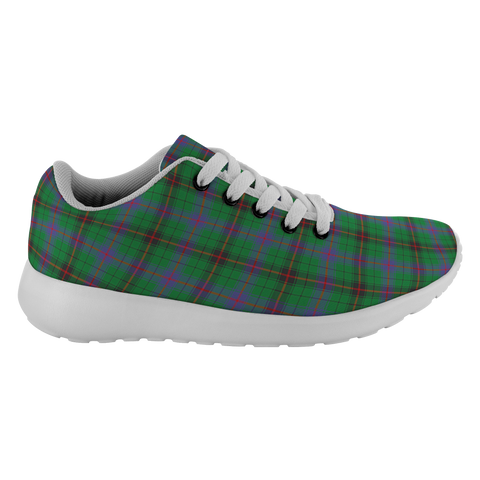 Image of ScottishShop Tartan Sneakers Davidson Scotland Tartan Running Shoes - shirtskishirt