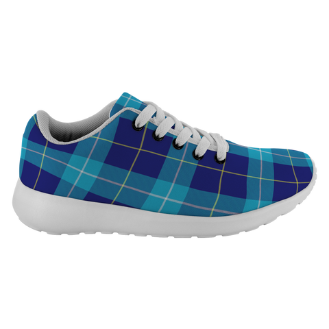 Image of Tartan Sneakers - McKerrell Blue Scotland | Unisex Tartan Running Shoes | Sneakers Men & Women Tartan Shoes