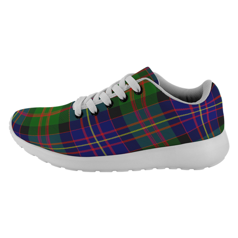 Image of ScottishShop Tartan Sneakers Chalmers Scotland Tartan Running Shoes - shirtskishirt