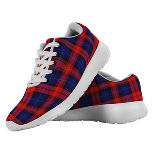 Tartan Sneakers - MacLachlan Modern Scotland | Unisex Tartan Running Shoes | Sneakers Men & Women Tartan Shoes