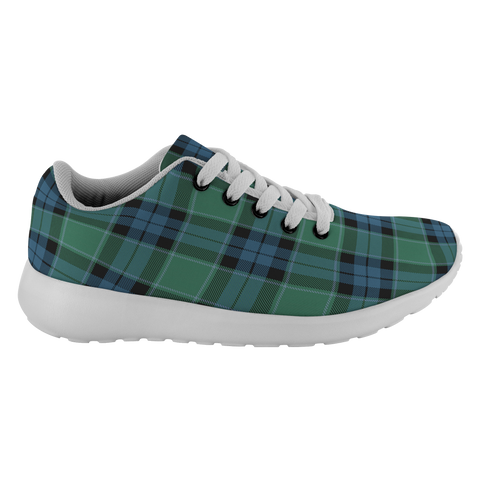 Image of Tartan Sneakers - Graham Of Menteith Ancient Scotland | Unisex Tartan Running Shoes | Sneakers Men & Women Tartan Shoes