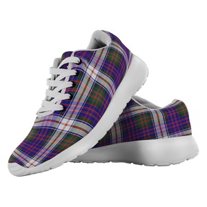 Tartan Sneakers - MacDonald Dress Modern Scotland | Unisex Tartan Running Shoes | Sneakers Men & Women Tartan Shoes