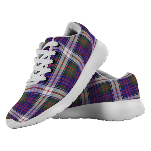 Image of Tartan Sneakers - MacDonald Dress Modern Scotland | Unisex Tartan Running Shoes | Sneakers Men & Women Tartan Shoes