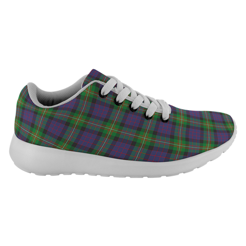 Image of Tartan Sneakers - MacDonell Of Glengarry Scotland | Unisex Tartan Running Shoes | Sneakers Men & Women Tartan Shoes