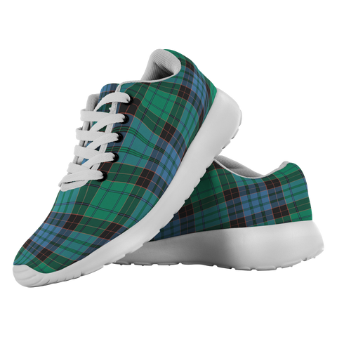 Image of Tartan Sneakers - Stewart Old Ancient Scotland | Unisex Tartan Running Shoes | Sneakers Men & Women Tartan Shoes