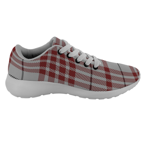 Image of ScottishShop Tartan Sneakers Clayton Scotland Tartan Running Shoes - shirtskishirt