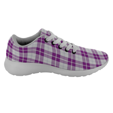 Image of ScottishShop Tartan Sneakers Dunlop Dress Scotland Tartan Running Shoes - shirtskishirt