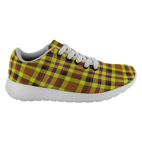 Image of Tartan Sneakers - Jardine Yellow Scotland | Unisex Tartan Running Shoes | Sneakers Men & Women Tartan Shoes