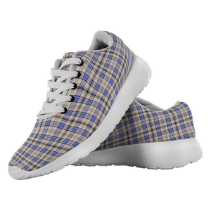 Tartan Sneakers - Hannay Scotland | Unisex Tartan Running Shoes | Sneakers Men & Women Tartan Shoes