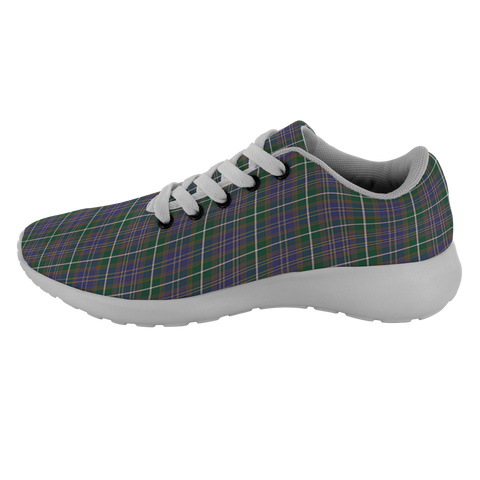 Image of ScottishShop Tartan Sneakers Forbes of Druinnor Scotland Tartan Running Shoes - shirtskishirt