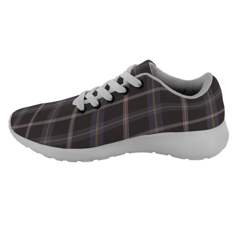 Image of Tartan Sneakers - Navy Dress Grey Scotland | Unisex Tartan Running Shoes | Sneakers Men & Women Tartan Shoes