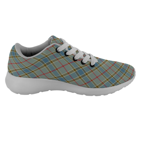 Image of ScottishShop Tartan Sneakers Balfour Scotland Running Shoes - shirtskishirt