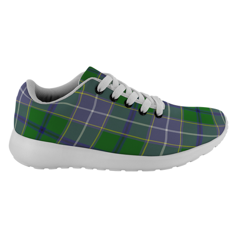 Image of Tartan Sneakers - Wishart Hunting Scotland | Unisex Tartan Running Shoes | Sneakers Men & Women Tartan Shoes