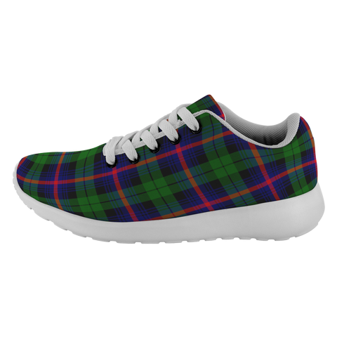 Image of Tartan Sneakers - Urquhart Modern Scotland | Unisex Tartan Running Shoes | Sneakers Men & Women Tartan Shoes